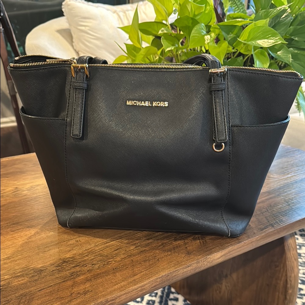 Michael Kors Black Tote Bag